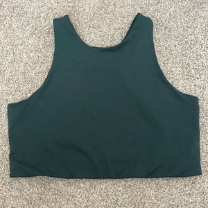 Girlfriend collective green/moss Dylan bra